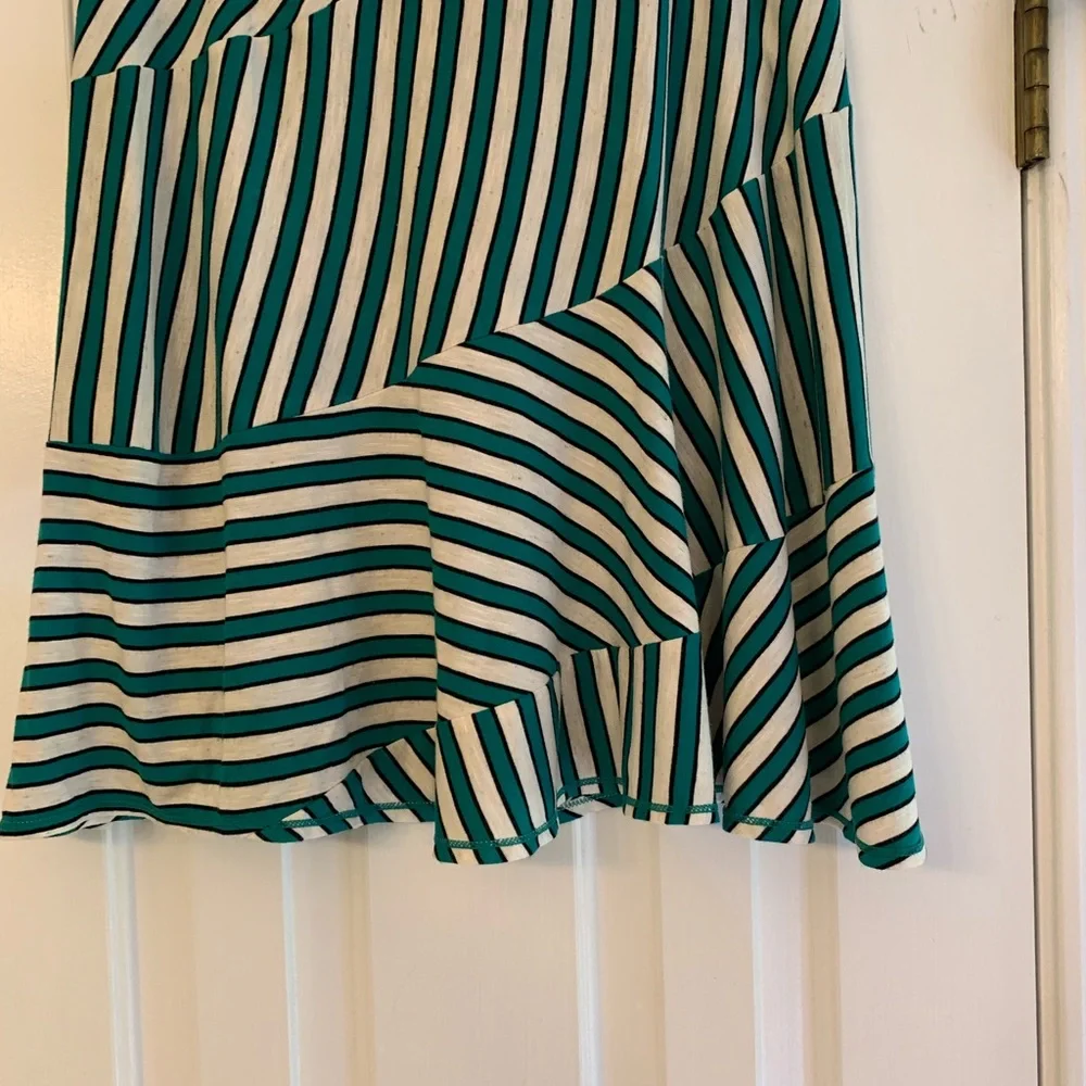 M.S.S.P. Flirty Stripe Skirt Sz L NWT